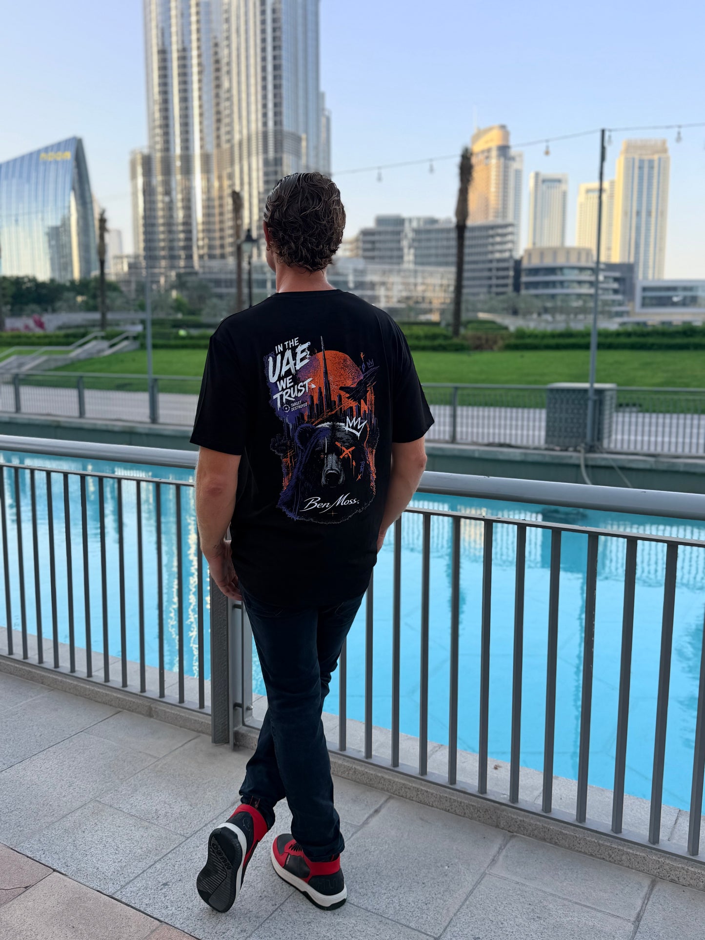 Ben Moss™ Series-1 T-Shirt, Black ( Pre-order ) 7-9 days delivery