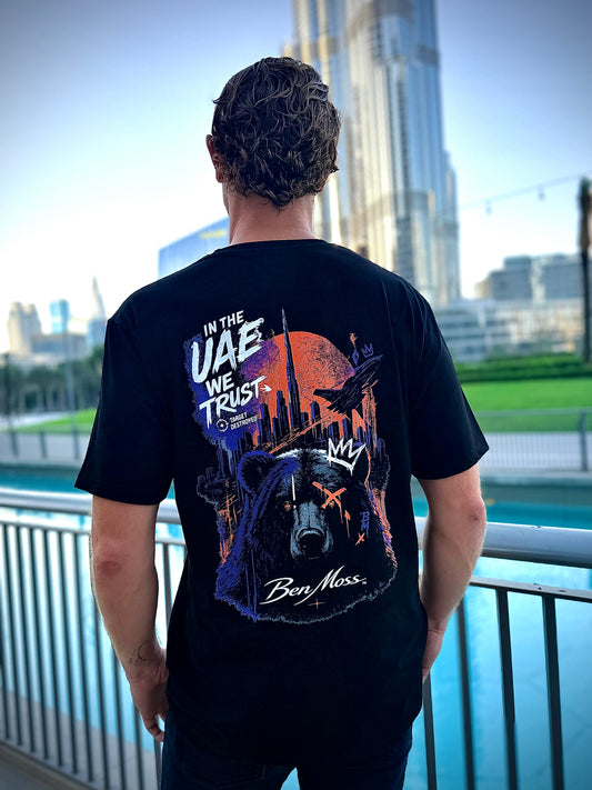 Ben Moss™ Series-1 T-Shirt, Black ( Pre-order ) 7-9 days delivery